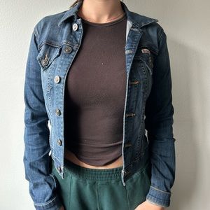 Hudson Jeans cropped denim jacket
